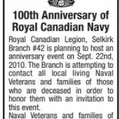 100th Anniversary of Royal Canadian Navy