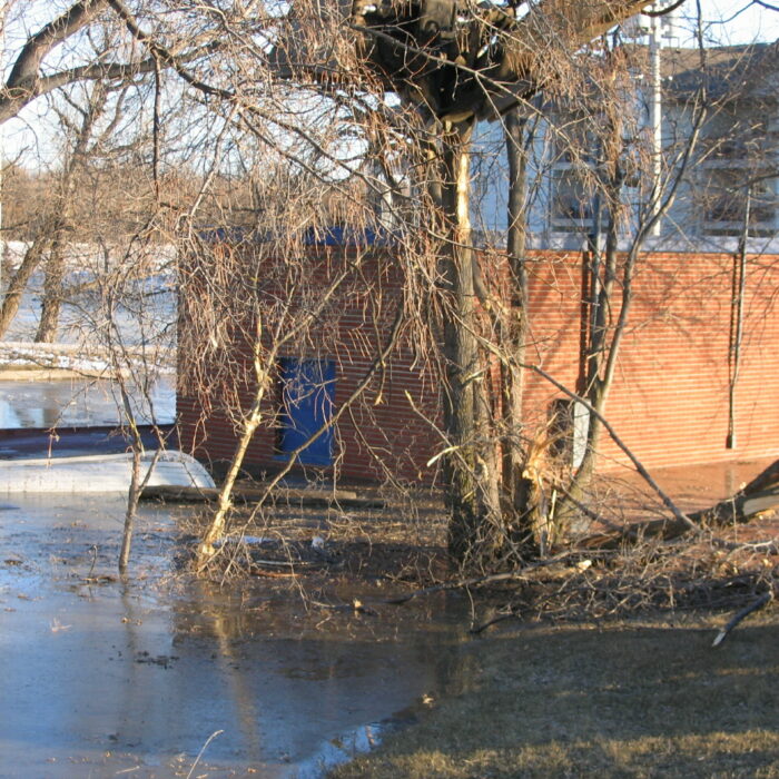 Flooding Around Dufferin Ave, 2007, Selkirk Museum Collection Flooding Around Dufferin Ave