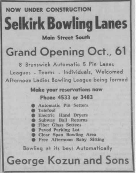 Newspaper article for bowling in Selkirk Opening