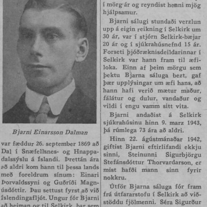 Bjarni Einarsson Dalman