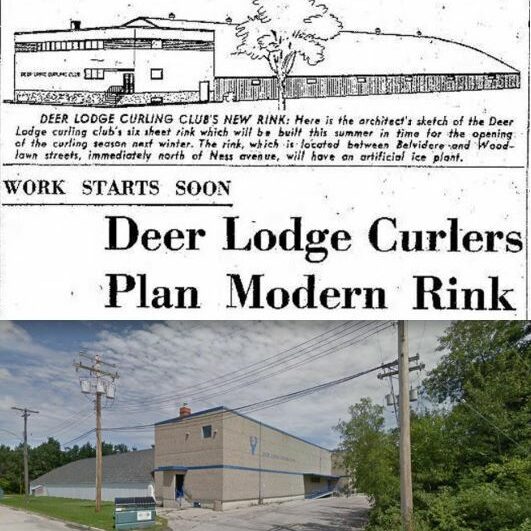 Comparison of the Selkirk Curling Club and the Deer Lodge Curling Rink