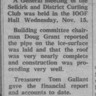 Curling Club Meeting Report Part 1