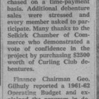 Curling Club Meeting Report Part 2