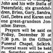 Mary Kozun Obituary, 1983, Winnipeg Free Press Obituary for former Bowling Alley owner Mary Kozun