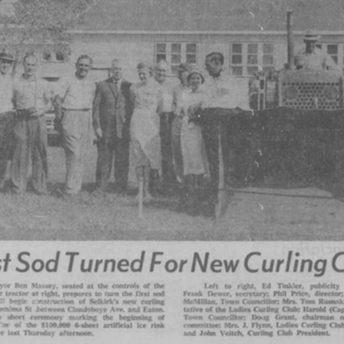 First Sod Turning For New Curling Club