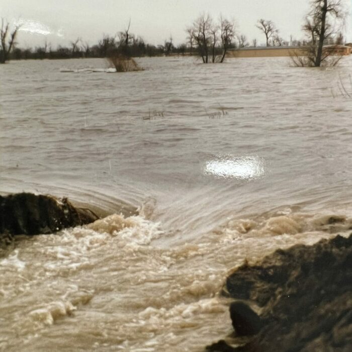 Flooding, Date Unknown, Selkirk Museum Collection flooding water in park