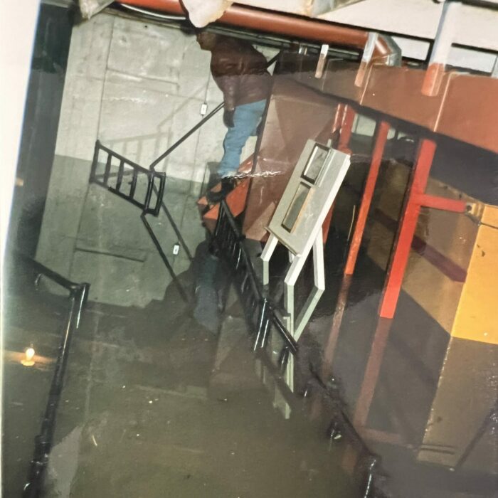 Flooding Inside of Ship, Date Unknown, Selkirk Museum Collection flood in basement of ship