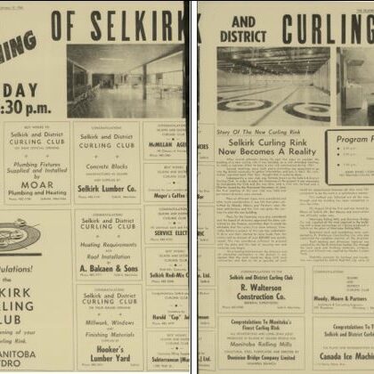 Grand Opening of the Selkirk Curling Club