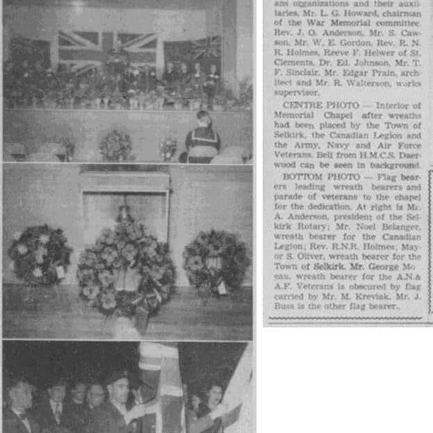 Photos from a ceremony at Memorial Hall.