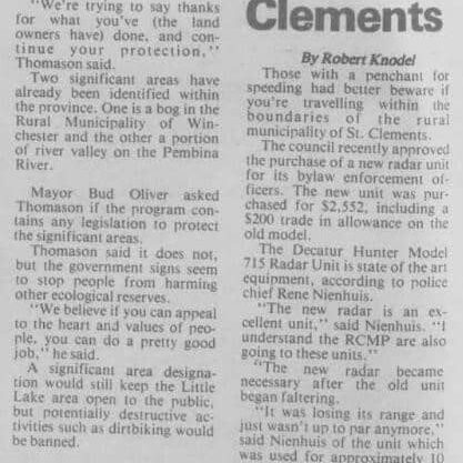 Article talking about preserving Little Lake and banning harmful activities that could damage the park.