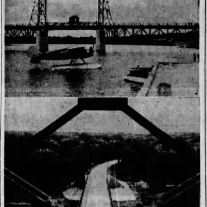 Selkirk's New Bridge, 1937, Winnipeg Tribune Newspaper article titled Selkirk's new bridge