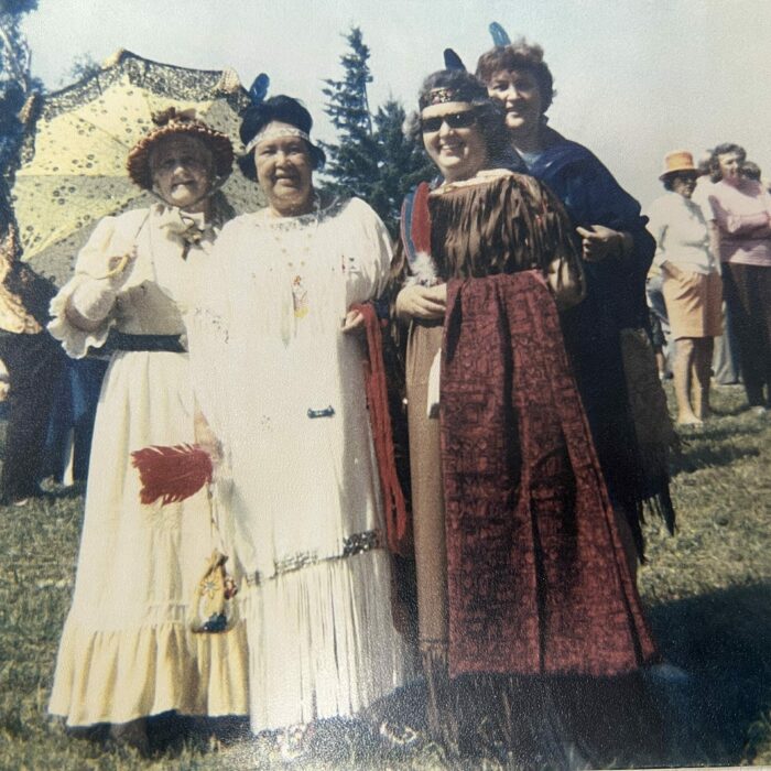 photo of Amy Clemons with three other women