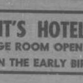 Merchant's Hotel Beverage Room, 1972, Selkirk Enterprise Newspaper ad for the Merchant's hotel opening their beverage rooms