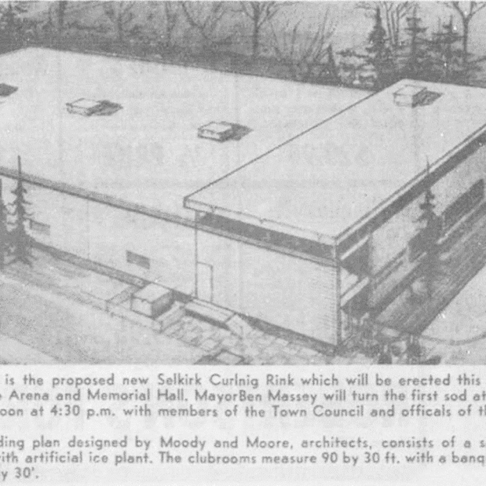 Proposed New Selkirk Curling Rink