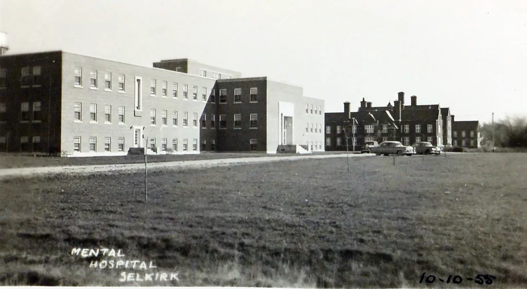 Selkirk Mental Hospital, 1955, Archives of Manitoba George Harris Fonds