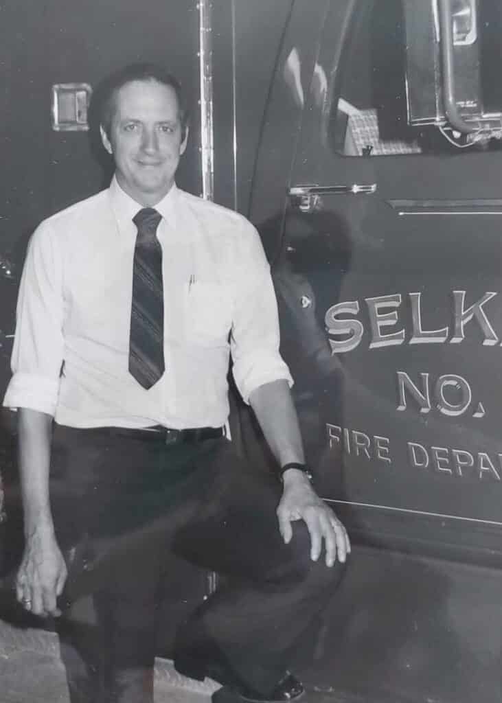 Retired Fire Chief, Ted Wozny
