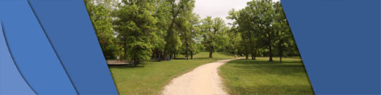 Little Lake Park Path that one can walk on through Little Lake park.
