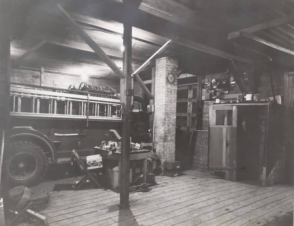 Selkirk Fire Hall, 1940-1960, Ted Wozny