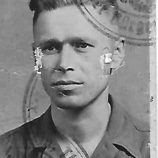 Poitr (Peter) Grabowski, Date Unknown, Mary Shumilak Black and white portrait of Peter Grabowski