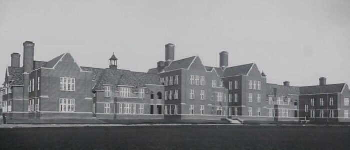 Reception Unit Later Named the Dr. David Young Building in 2009, 1923, Archives of Manitoba Selkirk Asylum Reception Unit