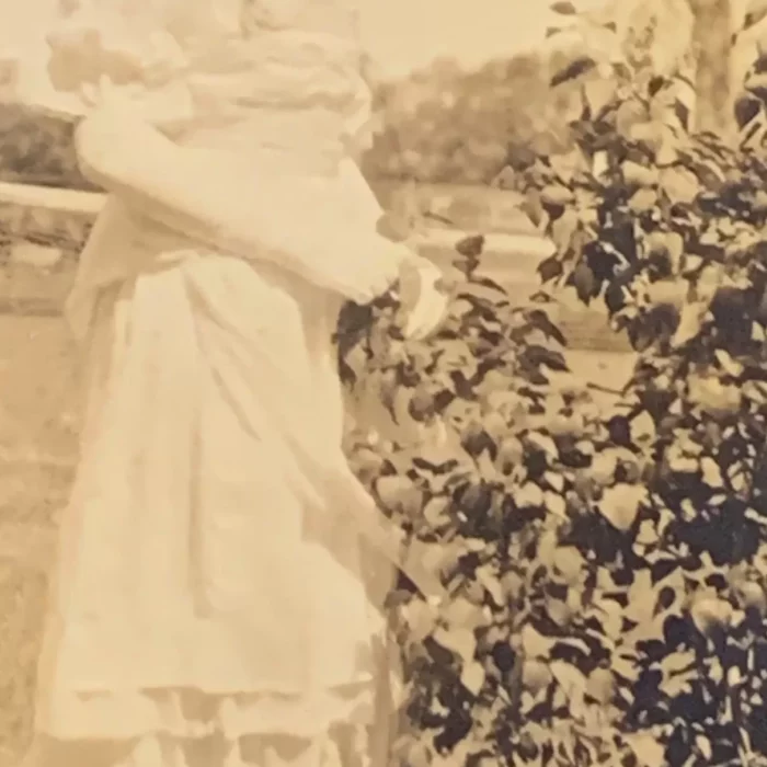 Ruth Hooker, date unknown, Joen Hadfield Contrasted portrait of Ruth Hooker