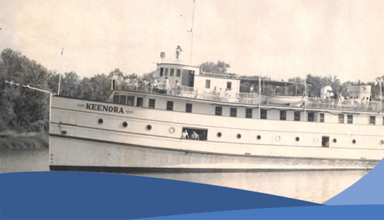 Keenora Ship on the water