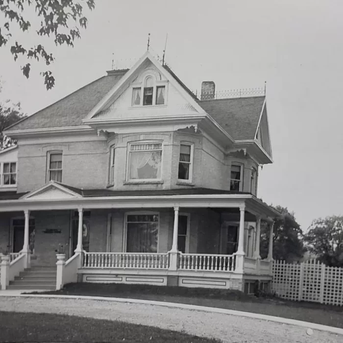 Gilbart Funeral Home Formerly the Comber House, Date Unknown, Wes Gilbart Exterior of Gilbart Funeral Home