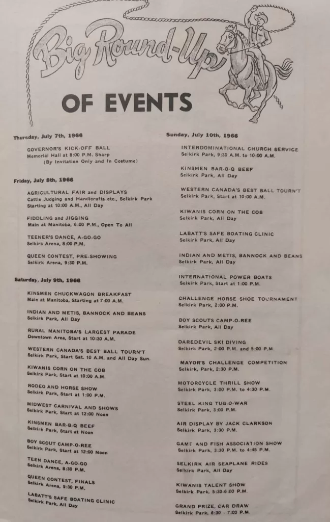 Big Roundup of Events, 1966, Karen Still