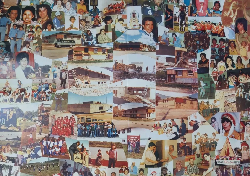 Selkirk Friendship Centre Collage, Date Unknown, Selkirk Friendship Centre Booklet, "25 Years of Bringing People Together"