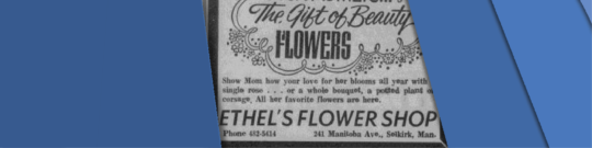 Banner picture of Ethel's flower shop