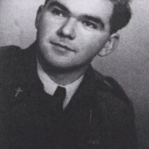 Black and white portrait of Max Rifkin