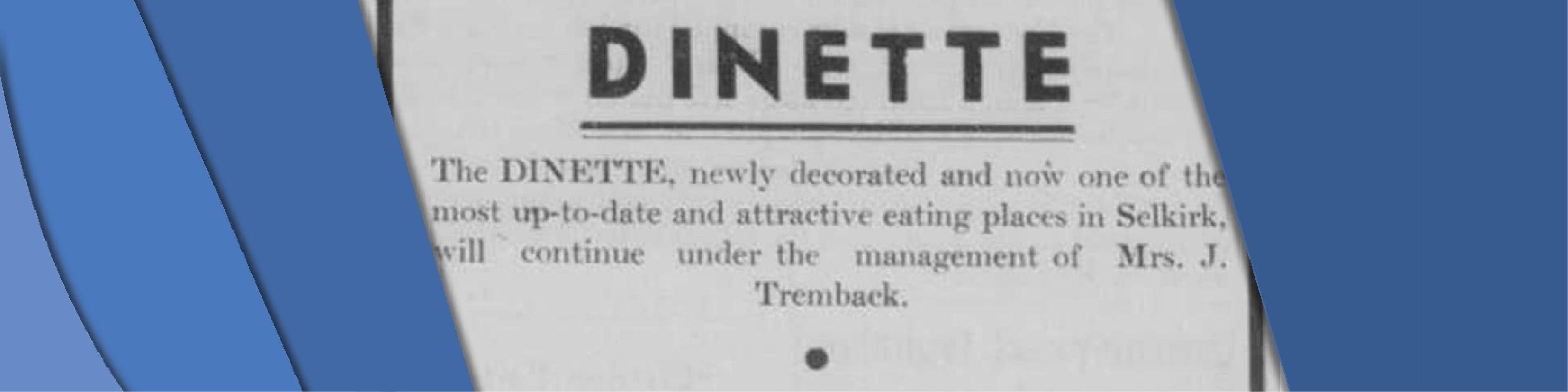 Dinette banner