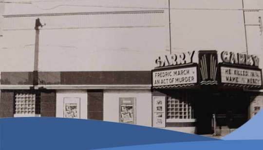 The Garry theatre film schedule for the movie filmed in Selkirk
