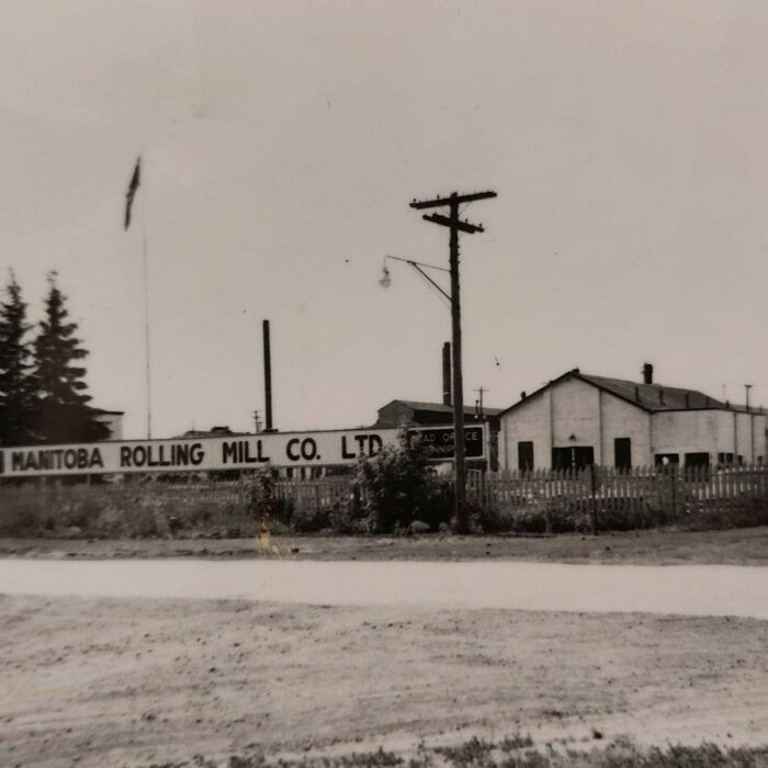 Manitoba Rolling Mills, Date Unknown, Source Unknown Exterior of the Manitoba Rolling Mills