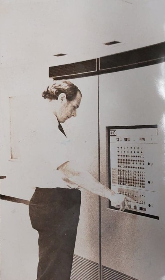 New Rolling Mills Computer, 1971, Selkirk Enterprise