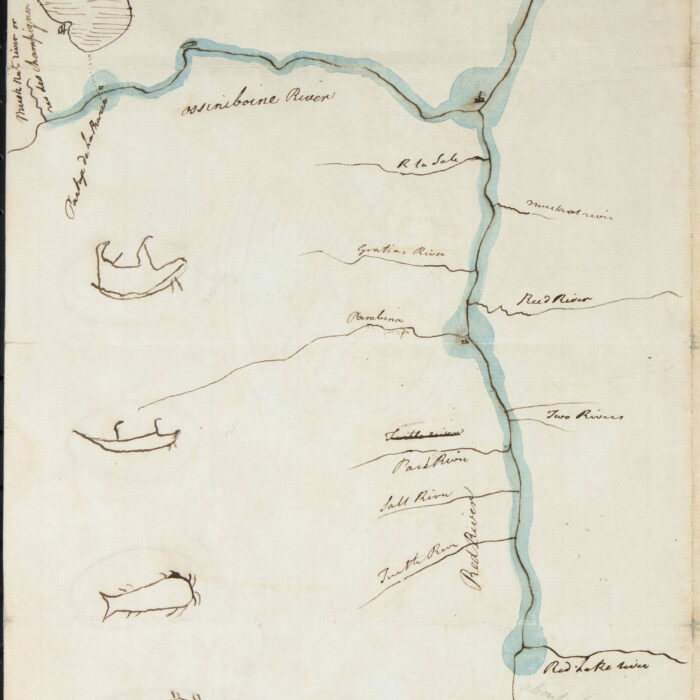 Peguis-Selkirk Treaty Map, 1817, Province of Manitoba Simpler written map of the Peguis Selkirk treaty in 1817