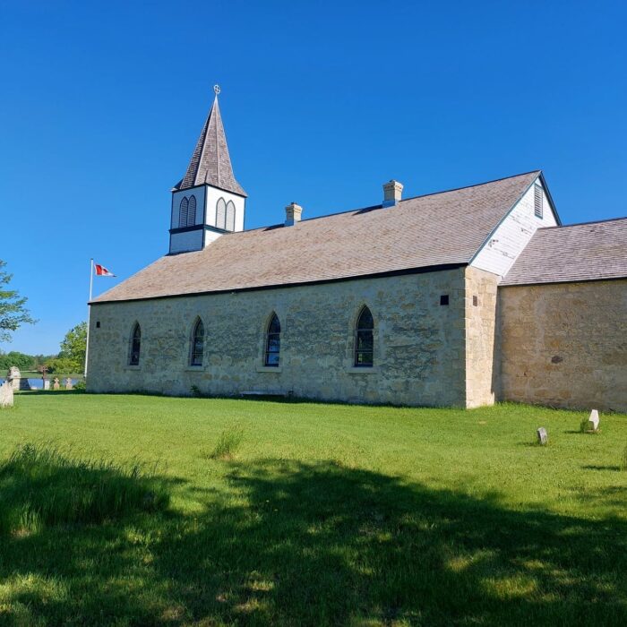 St. Peter's Dynevor Church Back, 2022, Selkirk Museum Collection The back of the St. Peters Dynevor Church on a sunny day
