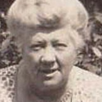 Ellen Purvis, 1906, Red River Ancestry Black and white portrait of Ellen Purvis