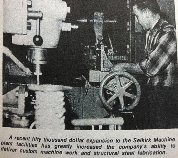 Expansion to Selkirk Machine Plant, Date Unknown, Fraser Stewart