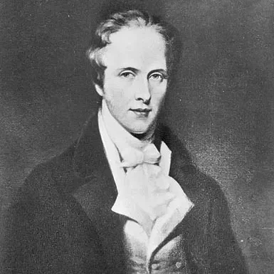 Thomas Douglas 5th Earl of Selkirk, 1771-1820, The Library and Archives Canada Black and white portrait of Thomas Douglas in 1771