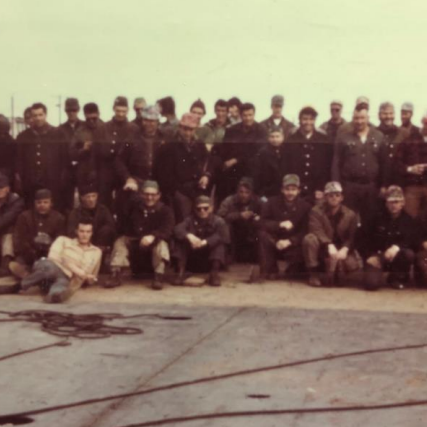 Tuktoyaktuk Barge Building Project Employs All Available Labourers from Selkirk, Date Unknown, Fraser Stewart The crew and project employs of the Tuktoyatuk project