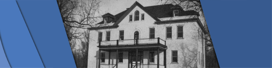 Hospitals of Selkirk Feature Image Exterior of the first hospital in Selkirk