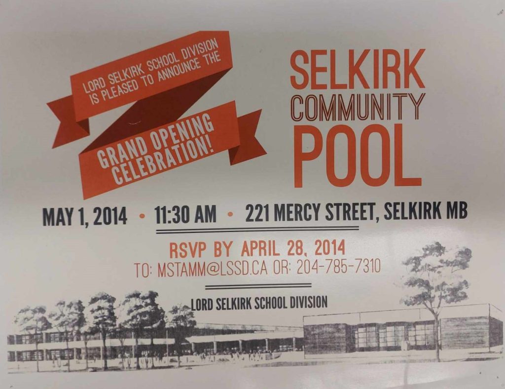 Selkirk Community Pool Grand Reopening