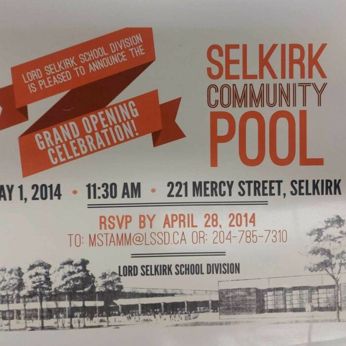 Selkirk Community Pool Grand Reopening, 2014, Michelle Stamm Selkirk Community Pool Grand Reopening