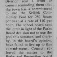 The Lord Selkirk School Division, 1976 Selkirk Enterprise The Lord Selkirk School Division