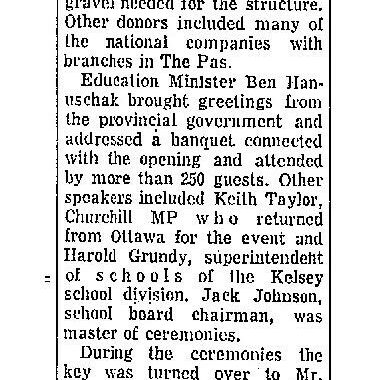 The Pas Swim Pool Opens, 1973, Winnipeg Free Press The Pas Swim Pool Opens