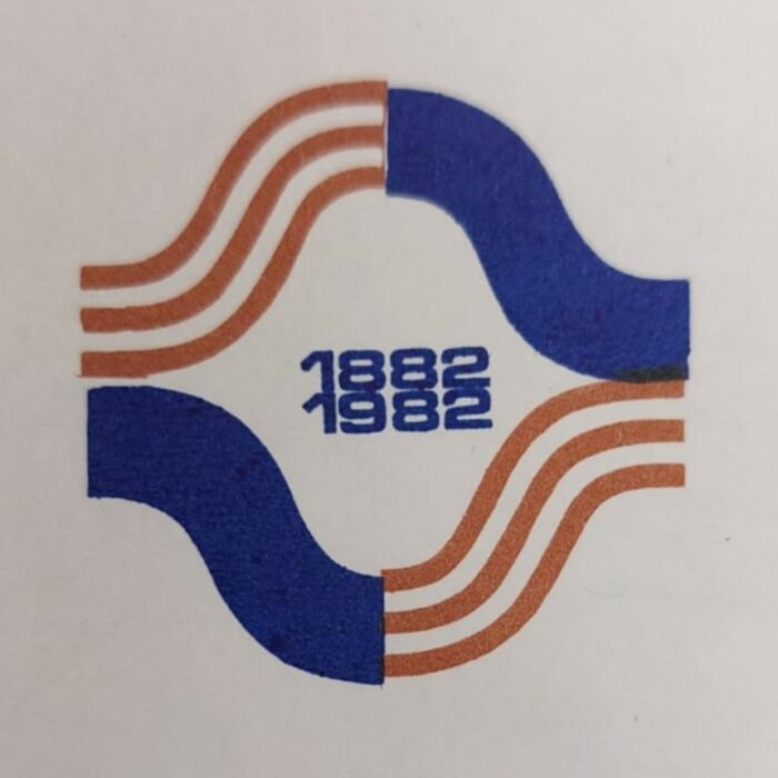 Selkirk Centennial Logo, 1982, Selkirk Museum Collection Selkirk Centennial Logo