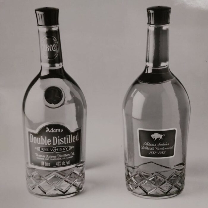Selkirk Centennial Whiskey, 1982, Selkirk Museum Collection Selkirk Centennial Whiskey bottles