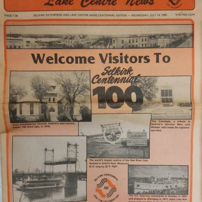 Selkirk Enterprise Souvenir Edition, 1982, Selkirk Enterprise Selkirk Enterprise Souvenir Edition