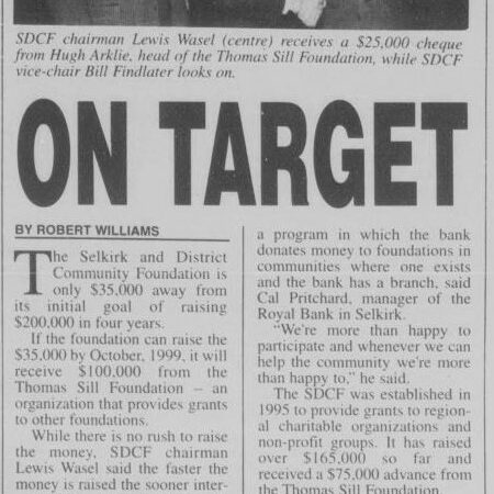 On Target, 1998, Selkirk Journal On Target